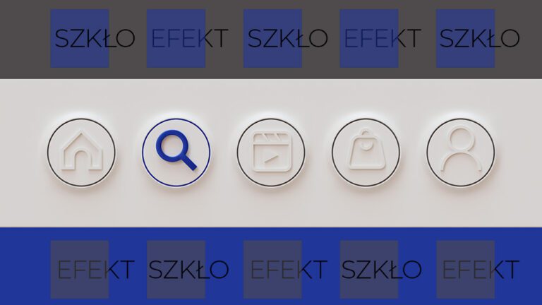 Neumorfizm vs. szkło-efekt