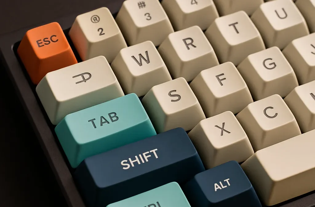 Keycaps do klawiatur mechanicznych – poradnik dla poczatkujacych