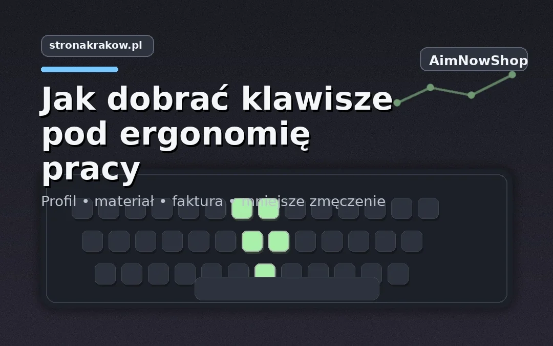 ergonomiczne klawisze