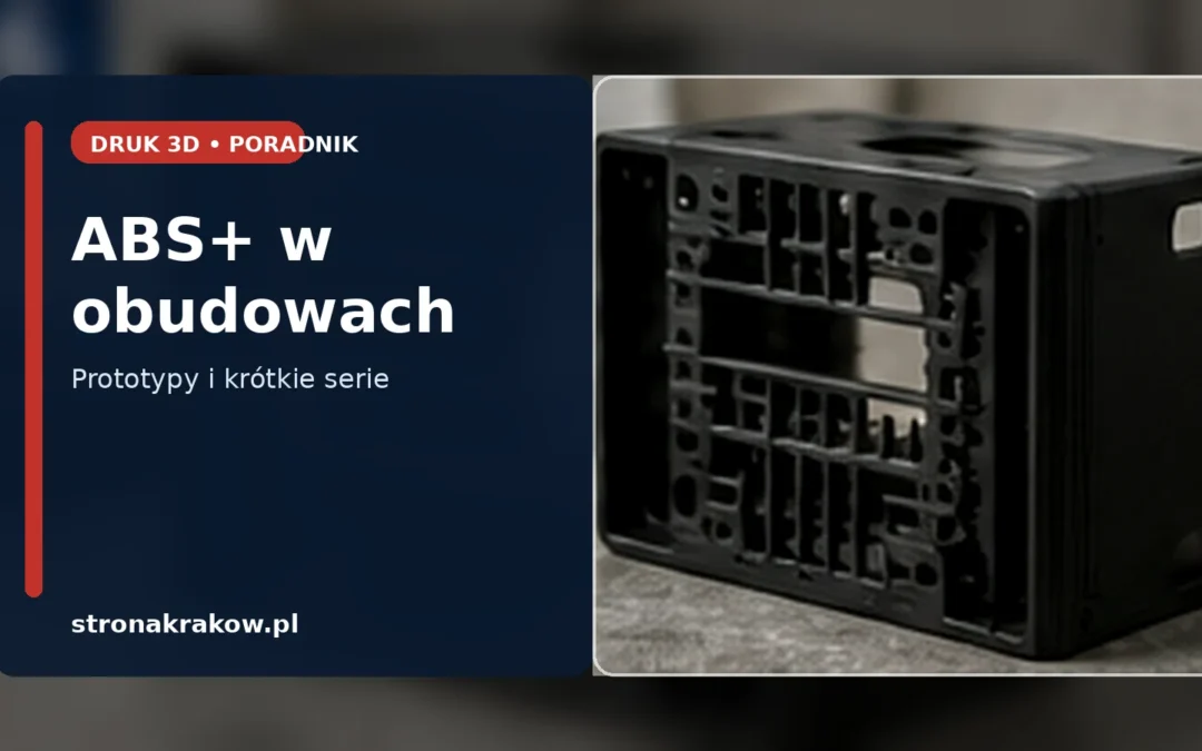 ABS+ w obudowach prototypowych i krótkich seriach