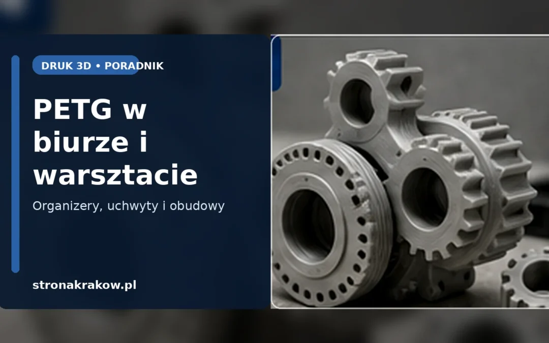 PETG w wyposażeniu biura i warsztatu – praktyczne zastosowania