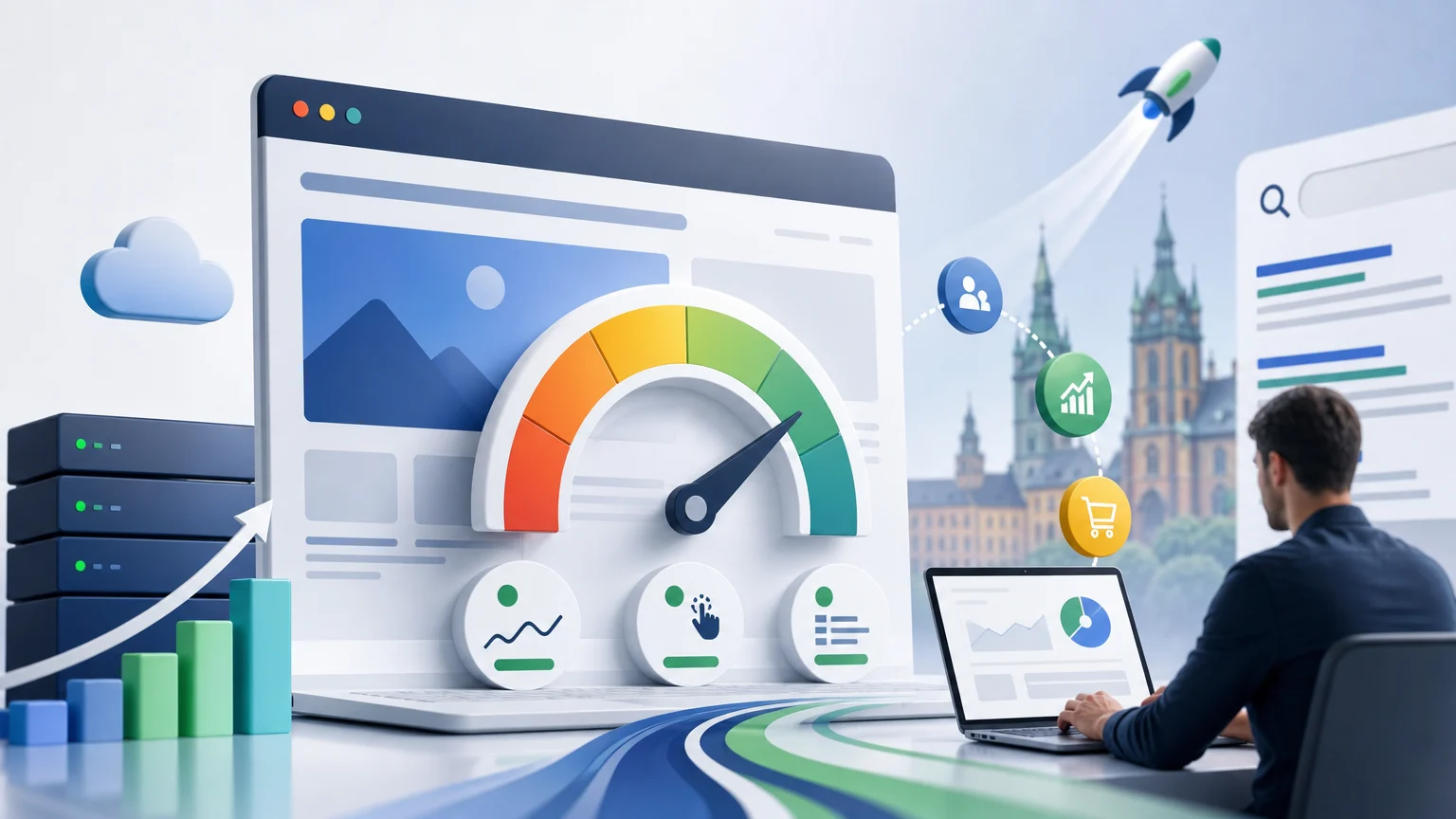 Core Web Vitals – ilustracja redakcyjna
