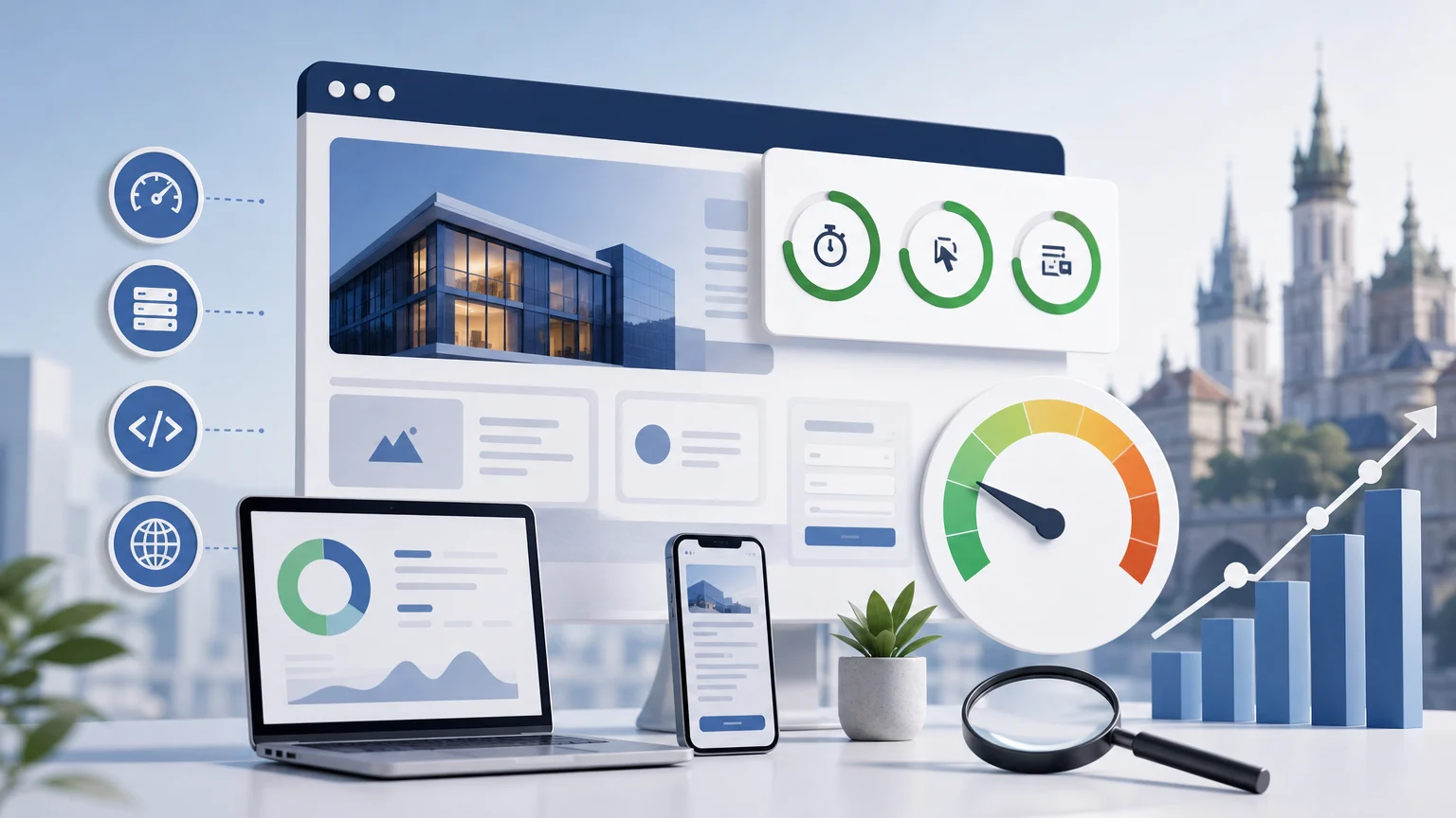 Core Web Vitals – ilustracja redakcyjna