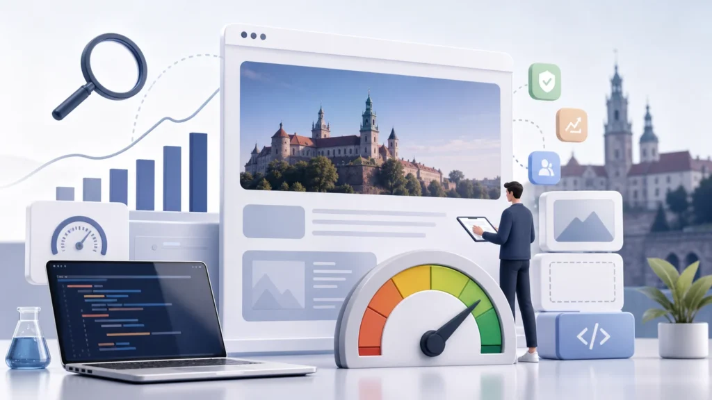Core Web Vitals – ilustracja redakcyjna